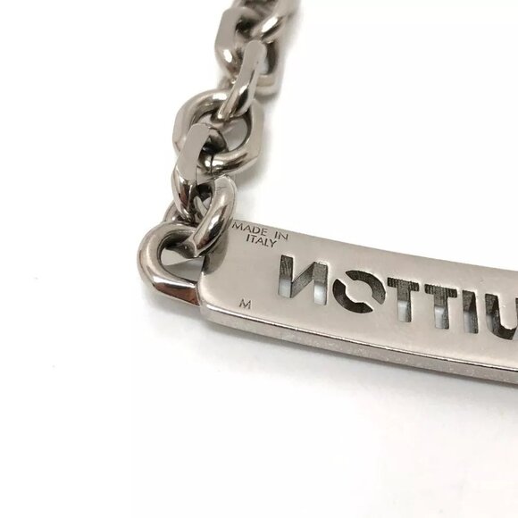 LOUIS VUITTON LV ID Accessory ID Bracelet Metal Silver/Strath - Picture 3 of 8